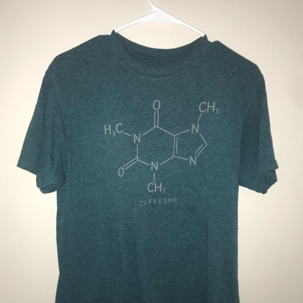 Blue graphic tee